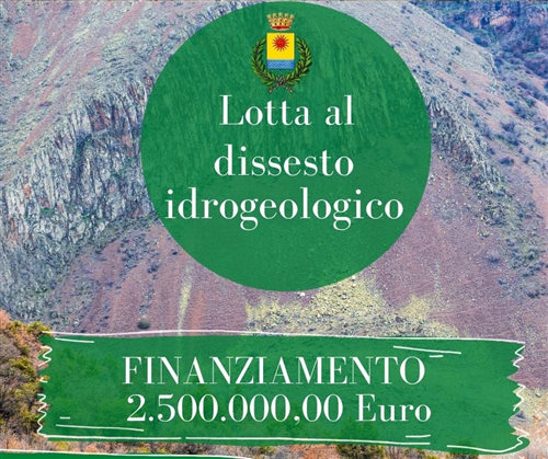 FINANZIATI AL COMUNE DI TREBISACCE TRE PROGETTI PER EURO 2.500.000 FINALIZZATI A FRONTEGGIARE IL DISSESTO IDROGEOLOGICO