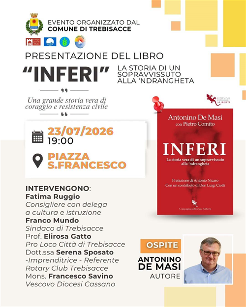Presentazione del libro "Infieri"