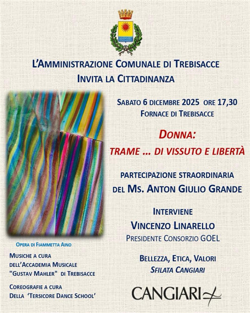 Donna: trame… di vissuto e libertà”