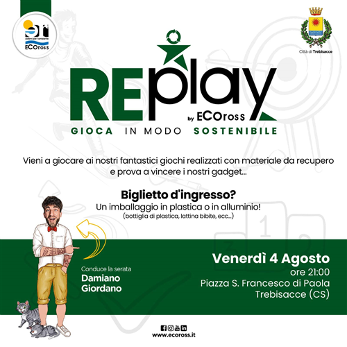 REPLAY - l luna park di materiale riciclato di EcoRoss
