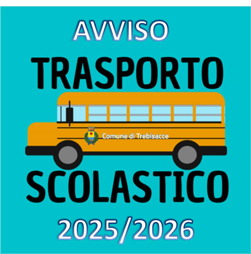 Iscrizione al servizio trasporto scolastico 2025/2026