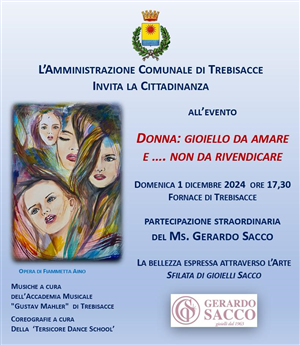 Donna: gioiello da amare e... non da rivendicare