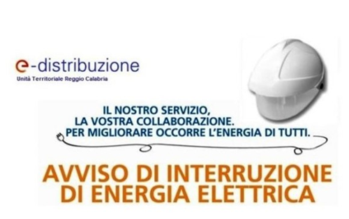 Comunicazione Interruzione Servizio Energia Elettrica per Giorno 26-02-2026