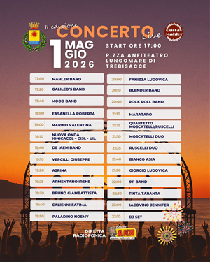 Concerto del 1° Maggio a Trebisacce