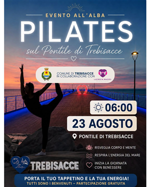 Pilates all'alba - Pontile di Trebisacce