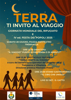 Terra, ti invito al viaggio