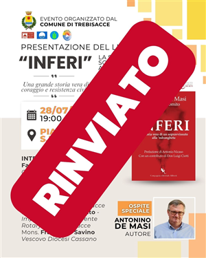 Presentazione del libro  Inferi  di Antonino De Masi