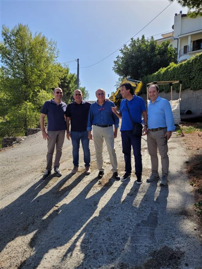 VIA CRAXI, RIPRISTINATO COLLEGAMENTO CON CENTRO -SOPRALLUOGO CONGIUNTO CON CONSORZIO BONIFICA
 IL SINDACO: RIDUCIAMO DISAGI UTENTI STRADA