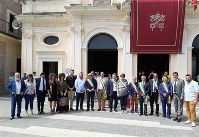 IL COMUNE DI TREBISACCE HA PARTECIPATO ALLA FESTA DELLA MADONNA DEL PETTORUTO